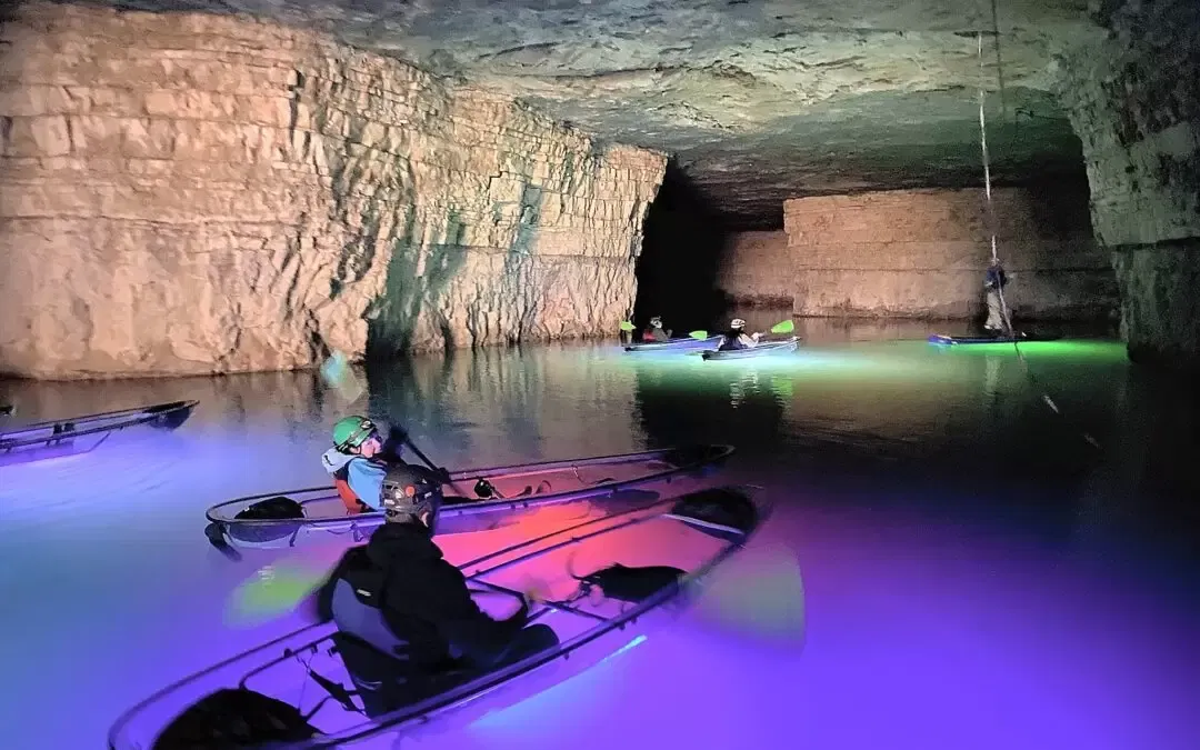 Underground Kayaking Adventure in the Red River Gorge, Kentucky