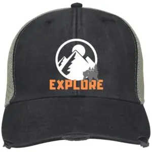 Explore Embroidered Ollie Cap