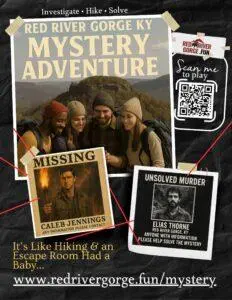 mystery adventure at the Red River Gorge KY