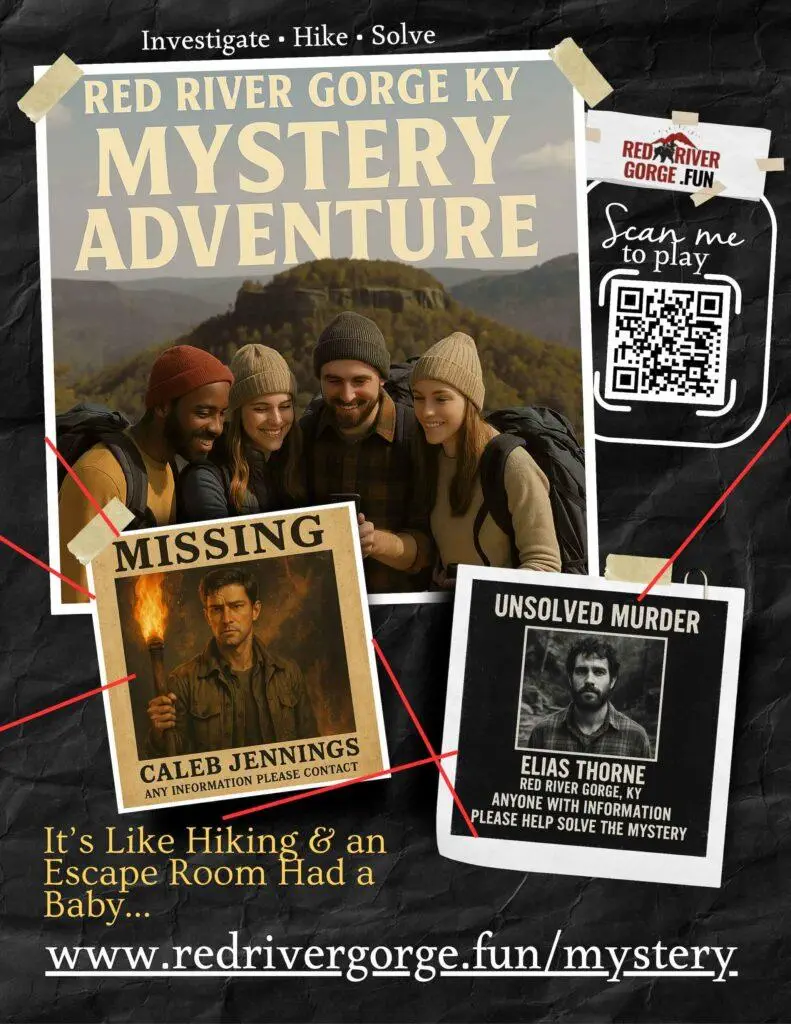 mystery adventure at the Red River Gorge KY