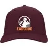 Explore Embroidered Flex Fit Twill Baseball Cap - Image 2
