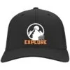 Explore Embroidered Flex Fit Twill Baseball Cap